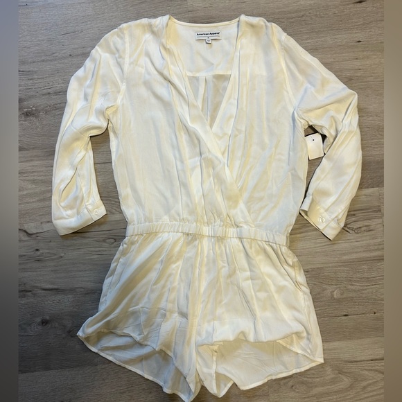 White Medium Romper from American Apparel - Picture 1 of 1